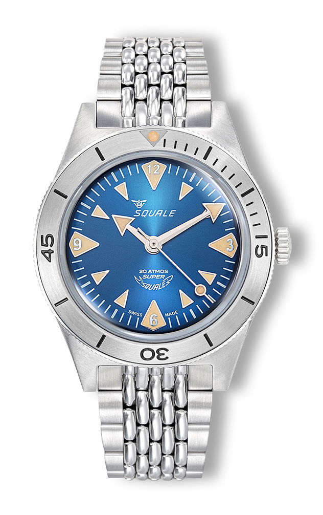 Squale Super-Squale Big Arrows Blue Bracelet – SUPERSSABL.AC