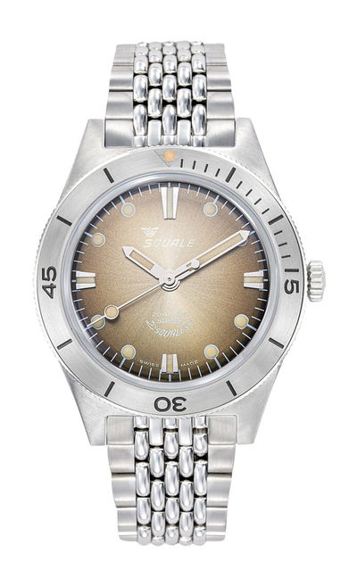 Squale Super-Squale Sunray Brown Bracelet