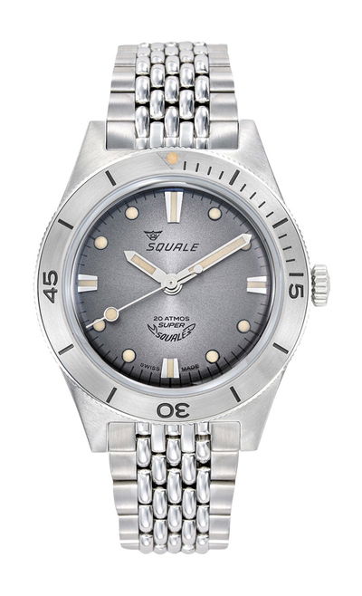 Squale Super-Squale Sunray Grey Bracelet