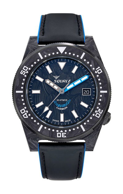 Squale T-183 Forged Carbon Blue
