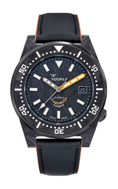 Squale T-183 Forged Carbon Orange