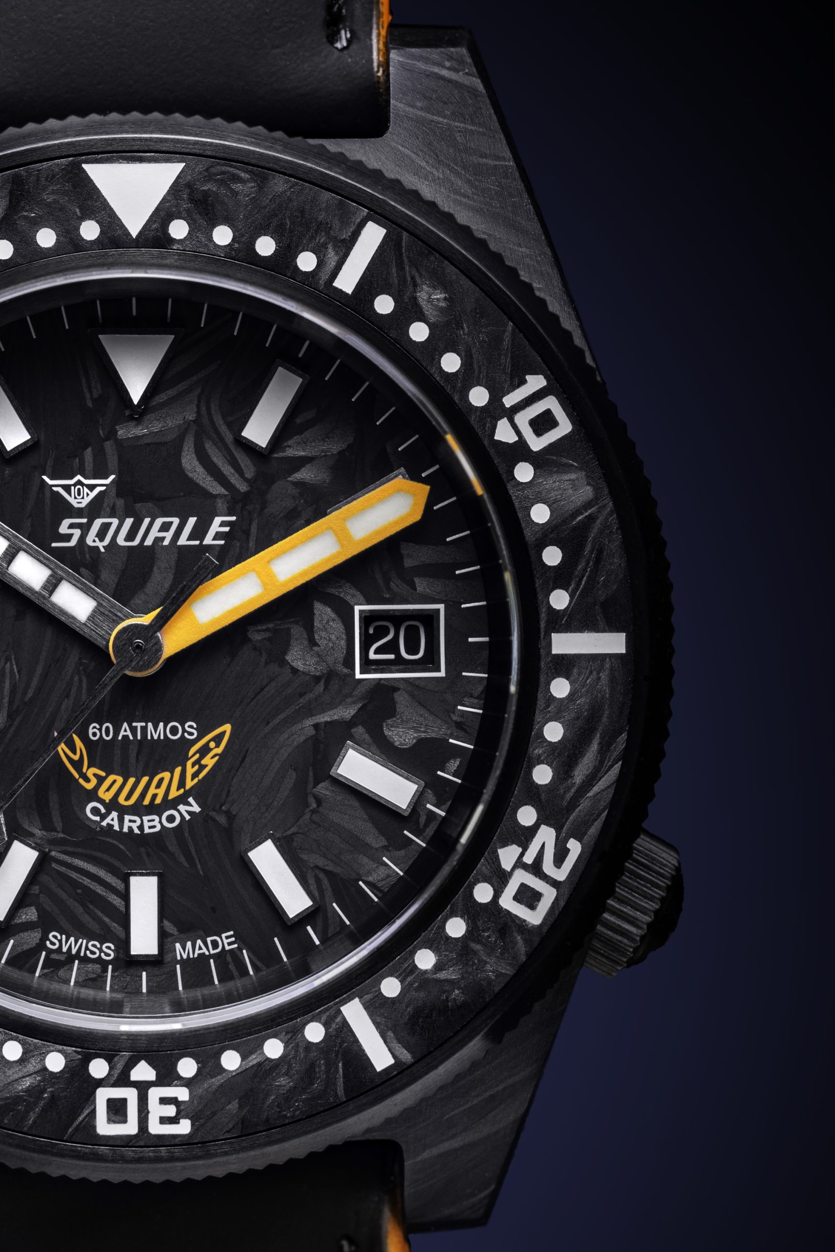 Squale T-183 Forged Carbon Orange