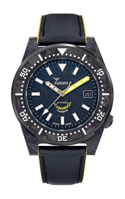 Squale T-183 Forged Carbon Yellow