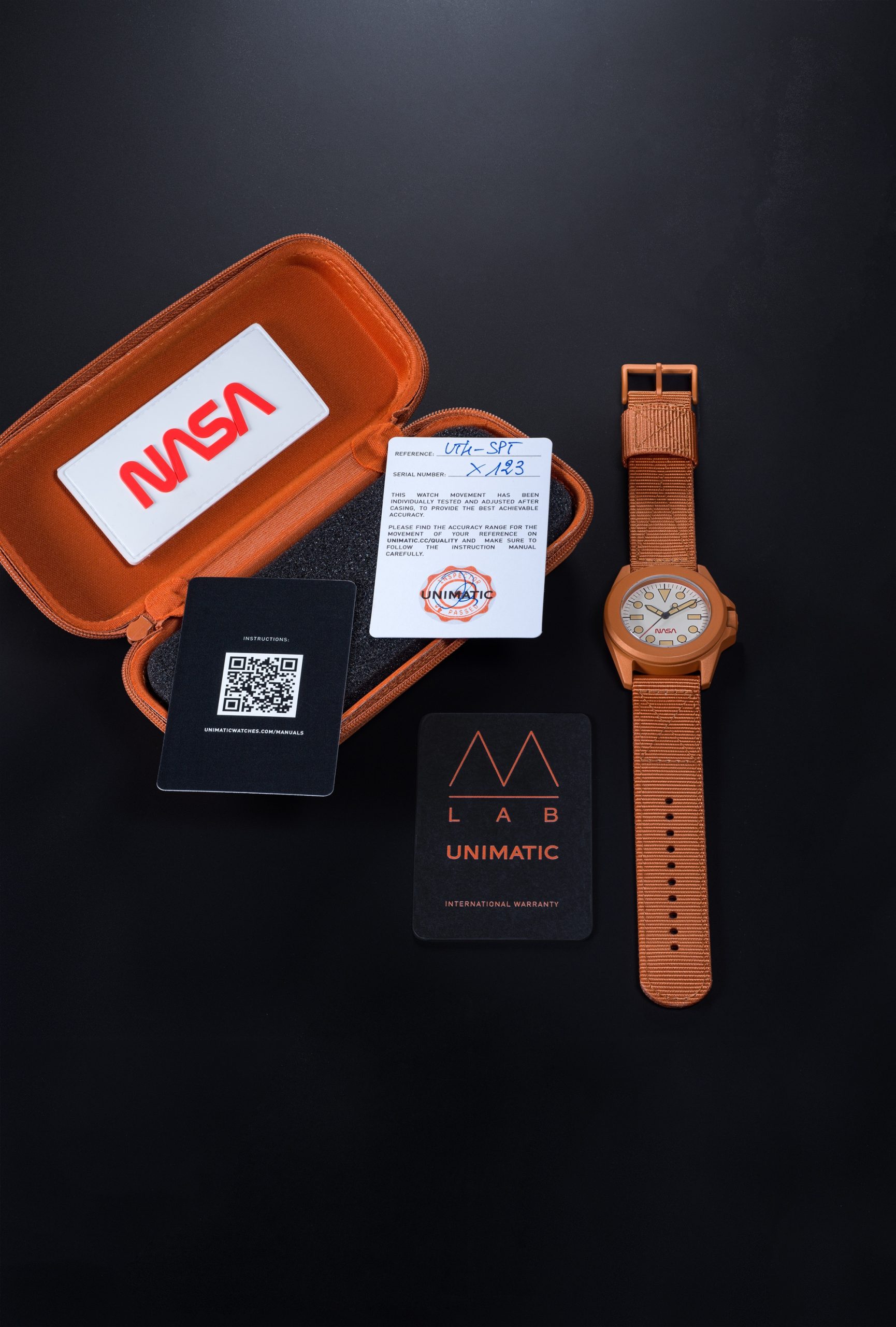 Massena LAB UNIMATIC x Massena LAB Modello Quatro UT4-SPT “NASA Artemis II”