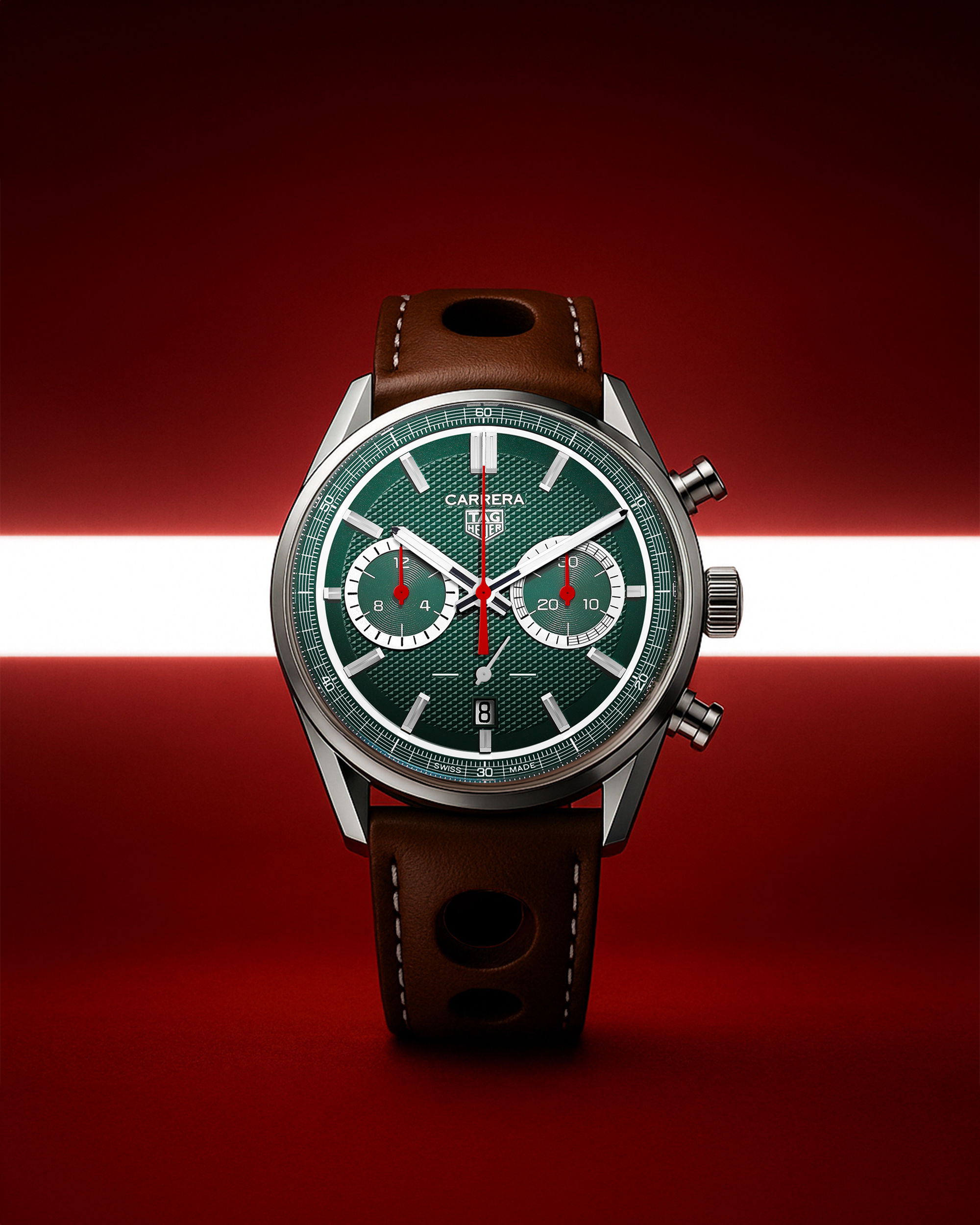 TAG Heuer Carrera Limited クロノグラフ TAG Heuer Carrera CBG2A10.FT6168 in Stainless Steel Ceramic