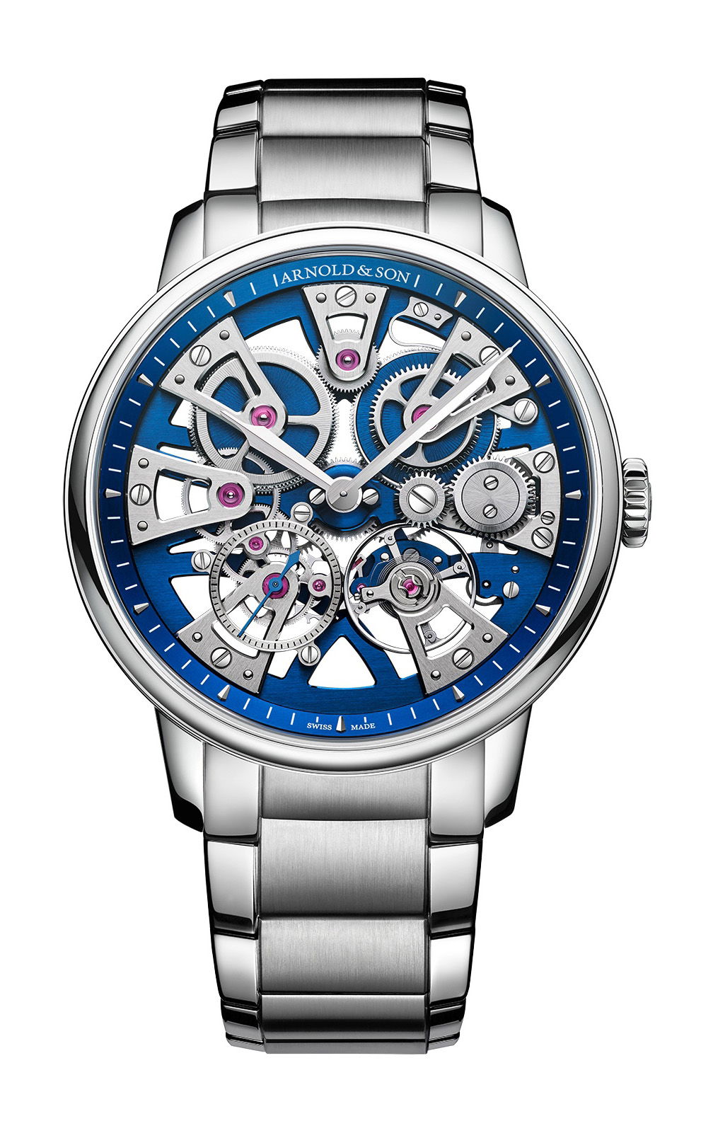 Arnold &amp; Son Nebula 40 Steel Blue