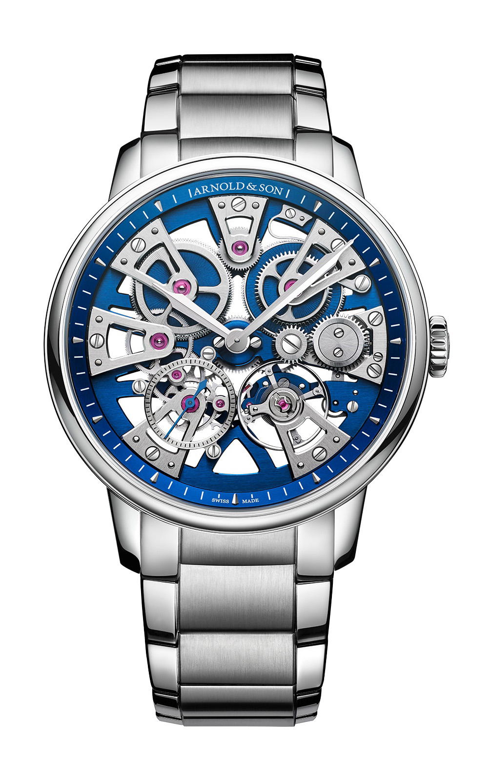Arnold & Son Nebula 40 Steel Blue