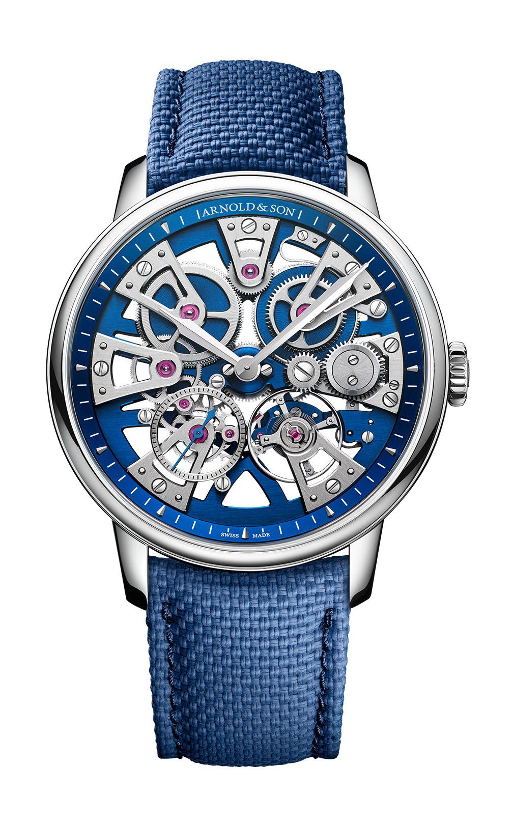 Arnold & Son Nebula 40 Steel Blue