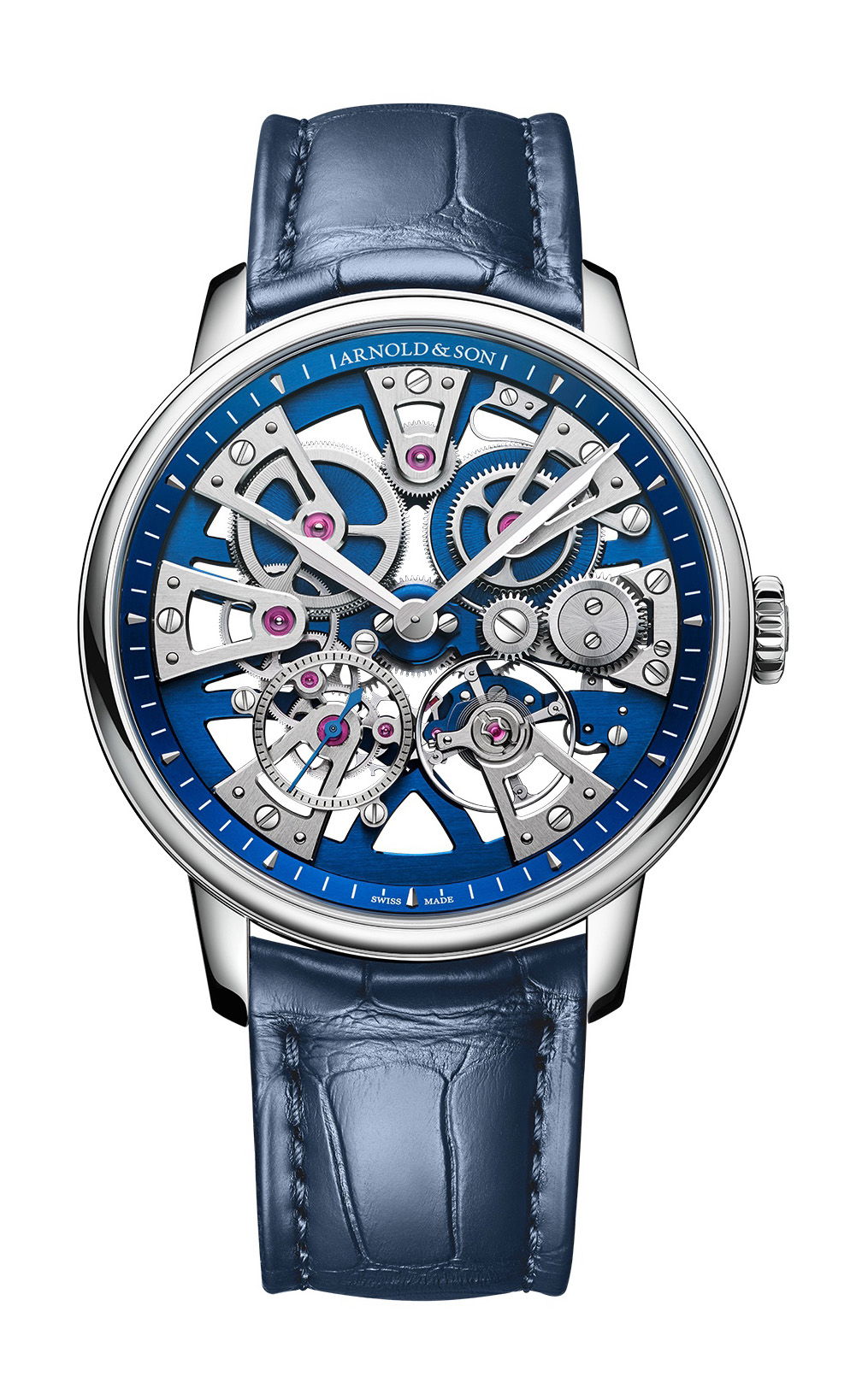arnold Arnold & Son Nebula 40 Steel Golden Watch