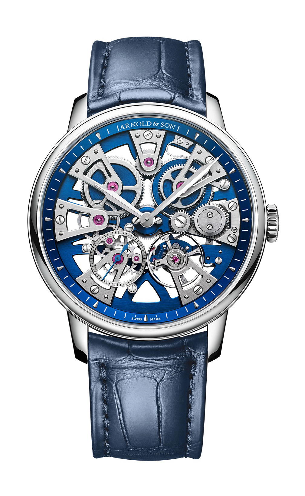 Arnold & Son Nebula 40 Steel Blue