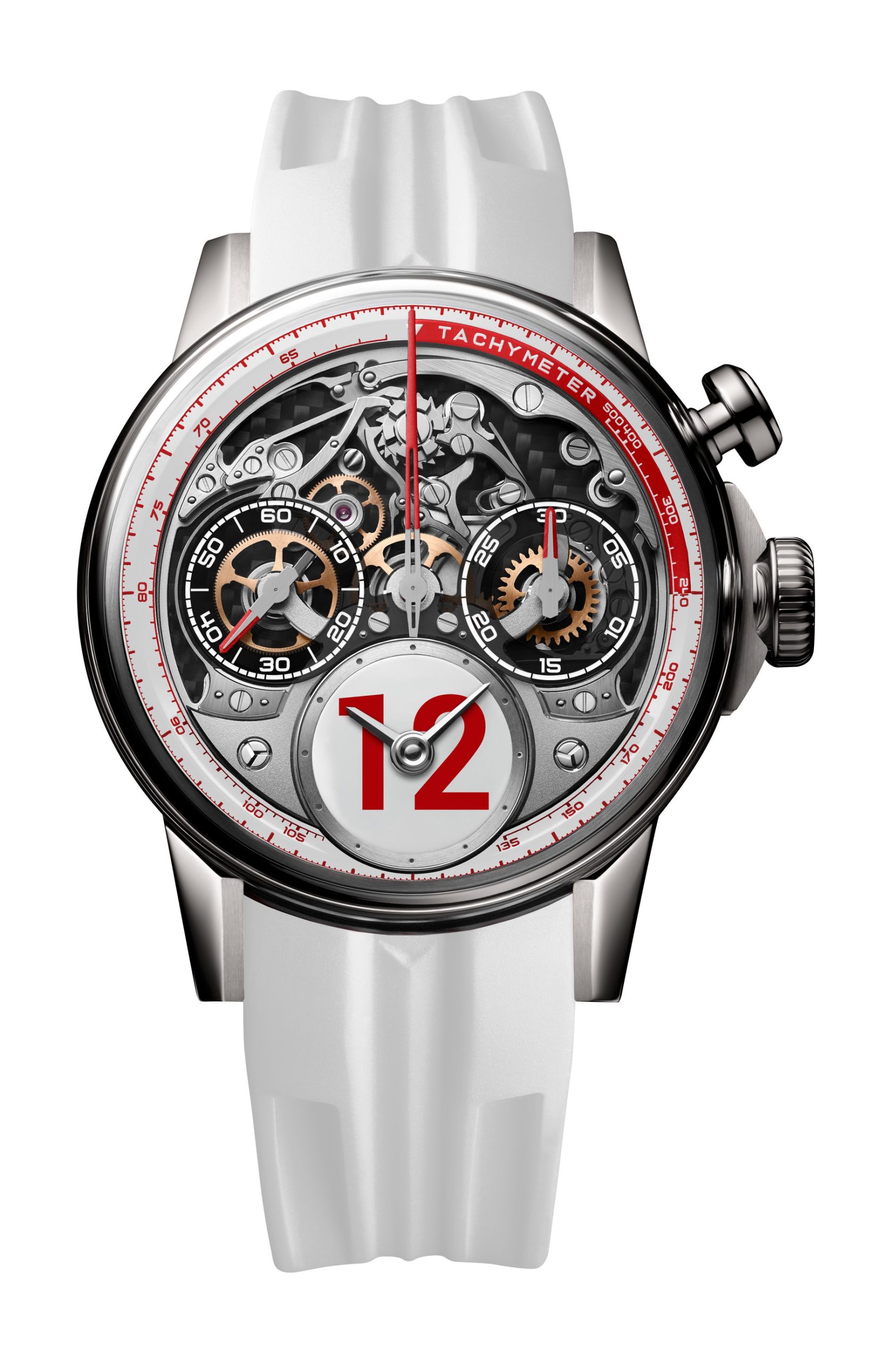 Louis Moinet Time to Race White Fuji
