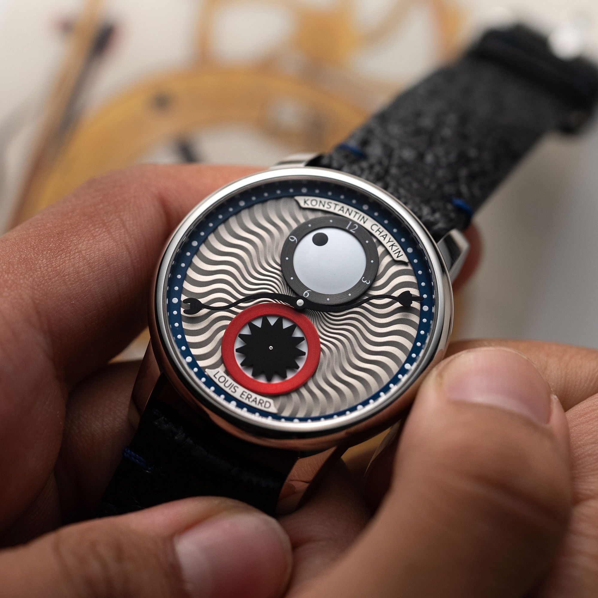 Louis Erard Excellence Le Régulateur Louis Erard x Konstantin Chaykin III Blue