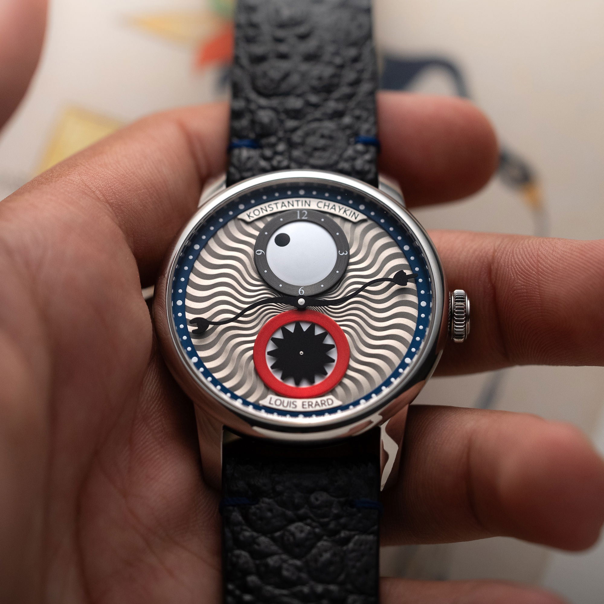 Louis Erard Excellence Le Régulateur Louis Erard x Konstantin Chaykin III Blue