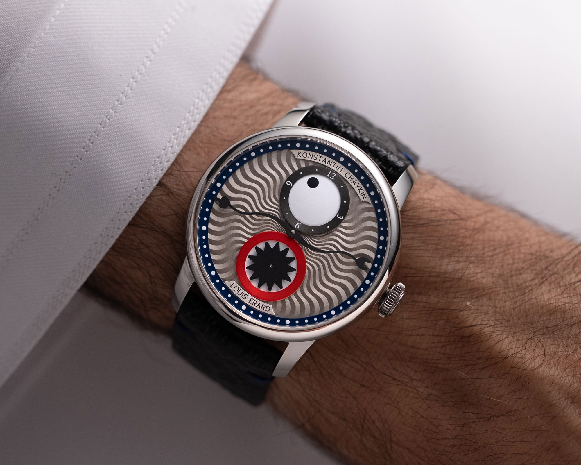 Louis Erard Excellence Le Régulateur Louis Erard x Konstantin Chaykin III Blue