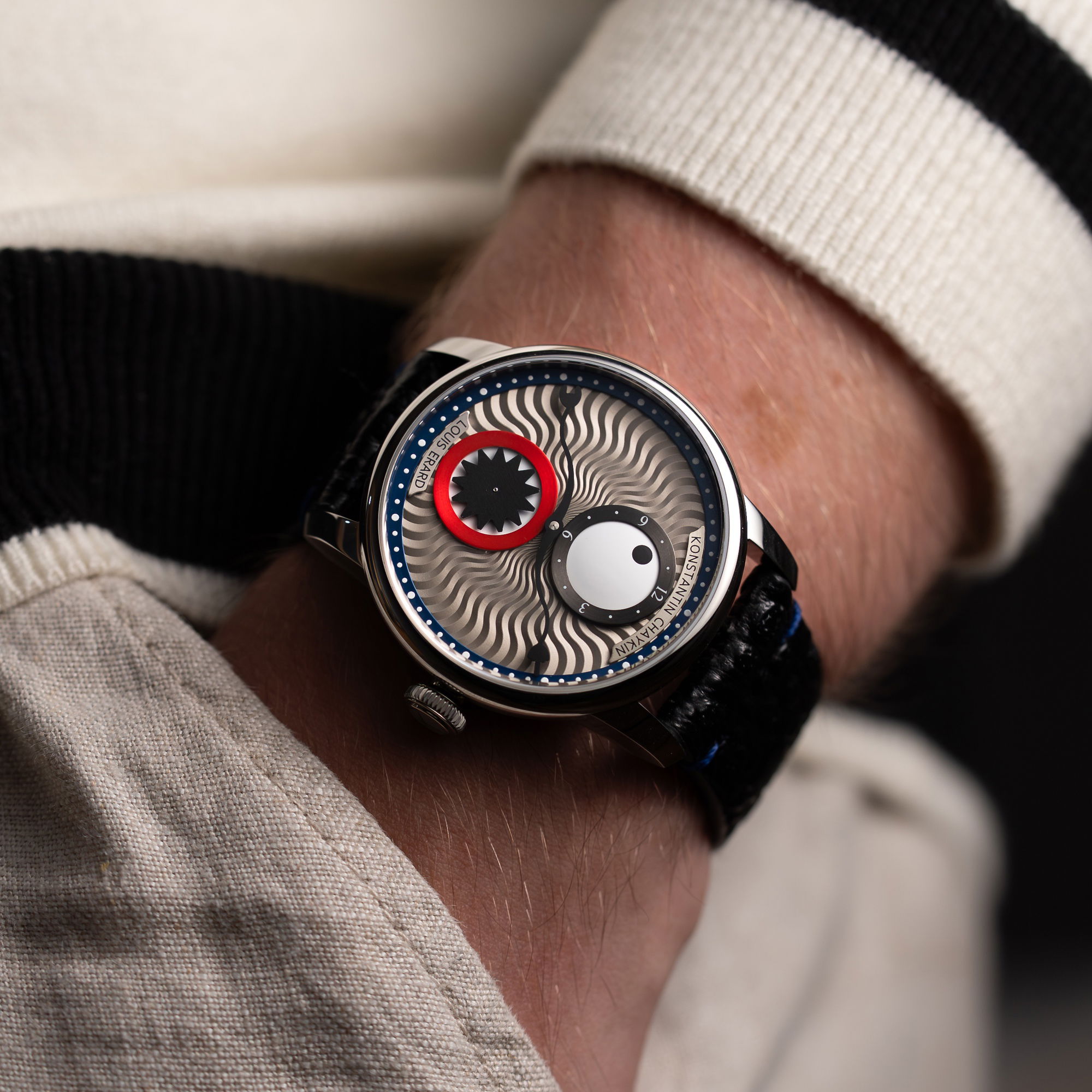 Louis Erard Excellence Le Régulateur Louis Erard x Konstantin Chaykin III Blue