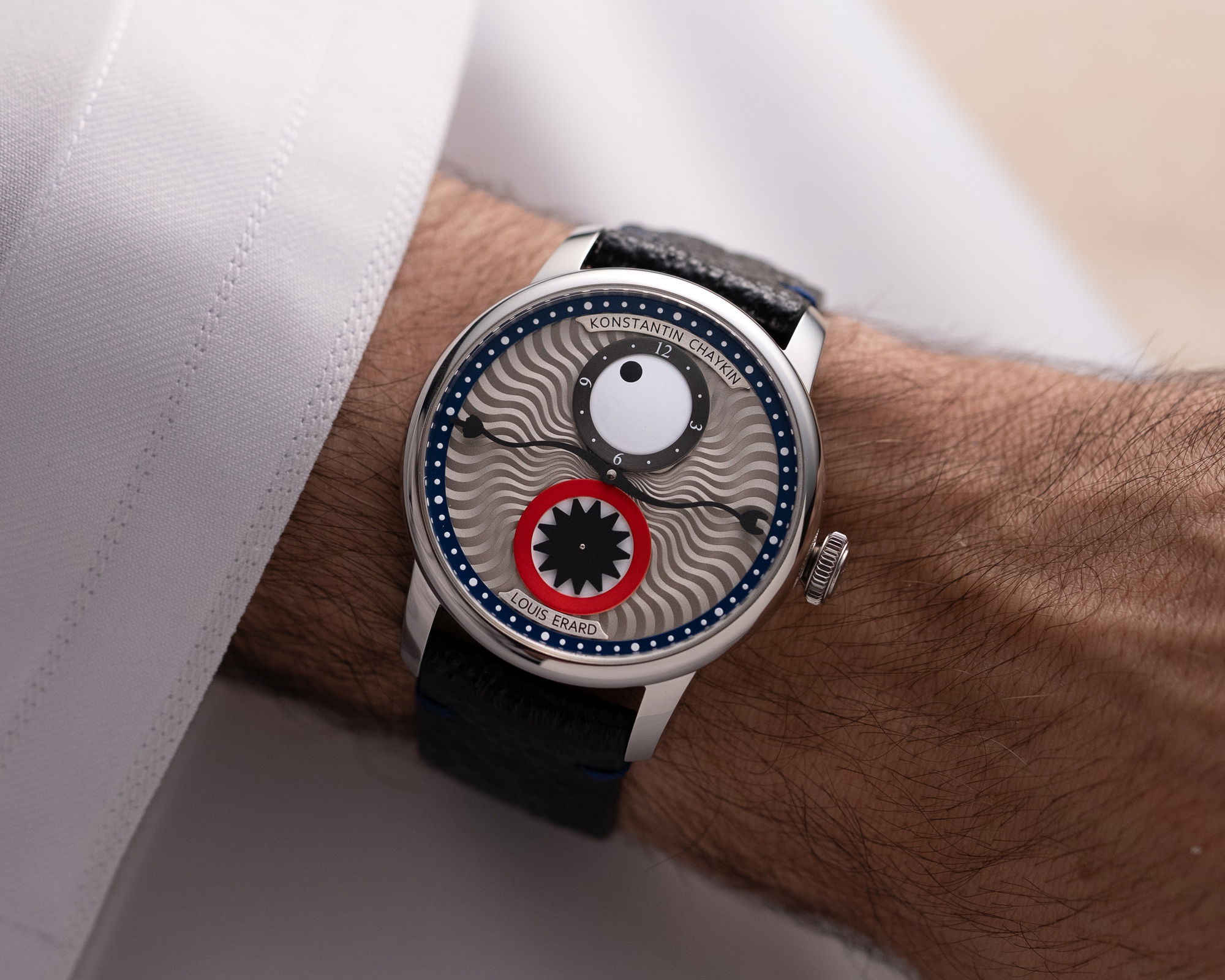 Louis Erard Excellence Le Régulateur Louis Erard x Konstantin Chaykin III Blue