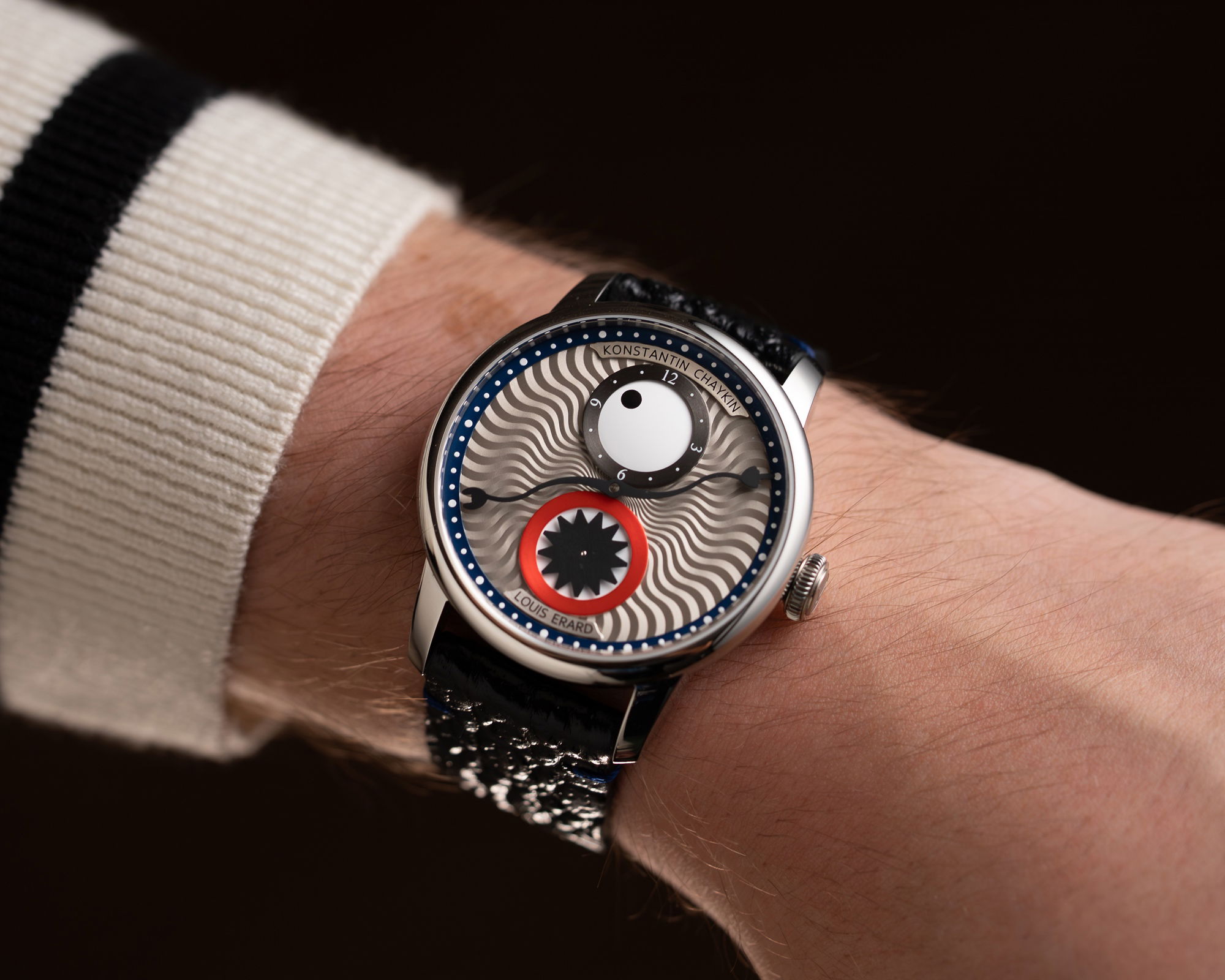 Louis Erard Excellence Le Régulateur Louis Erard x Konstantin Chaykin III Blue