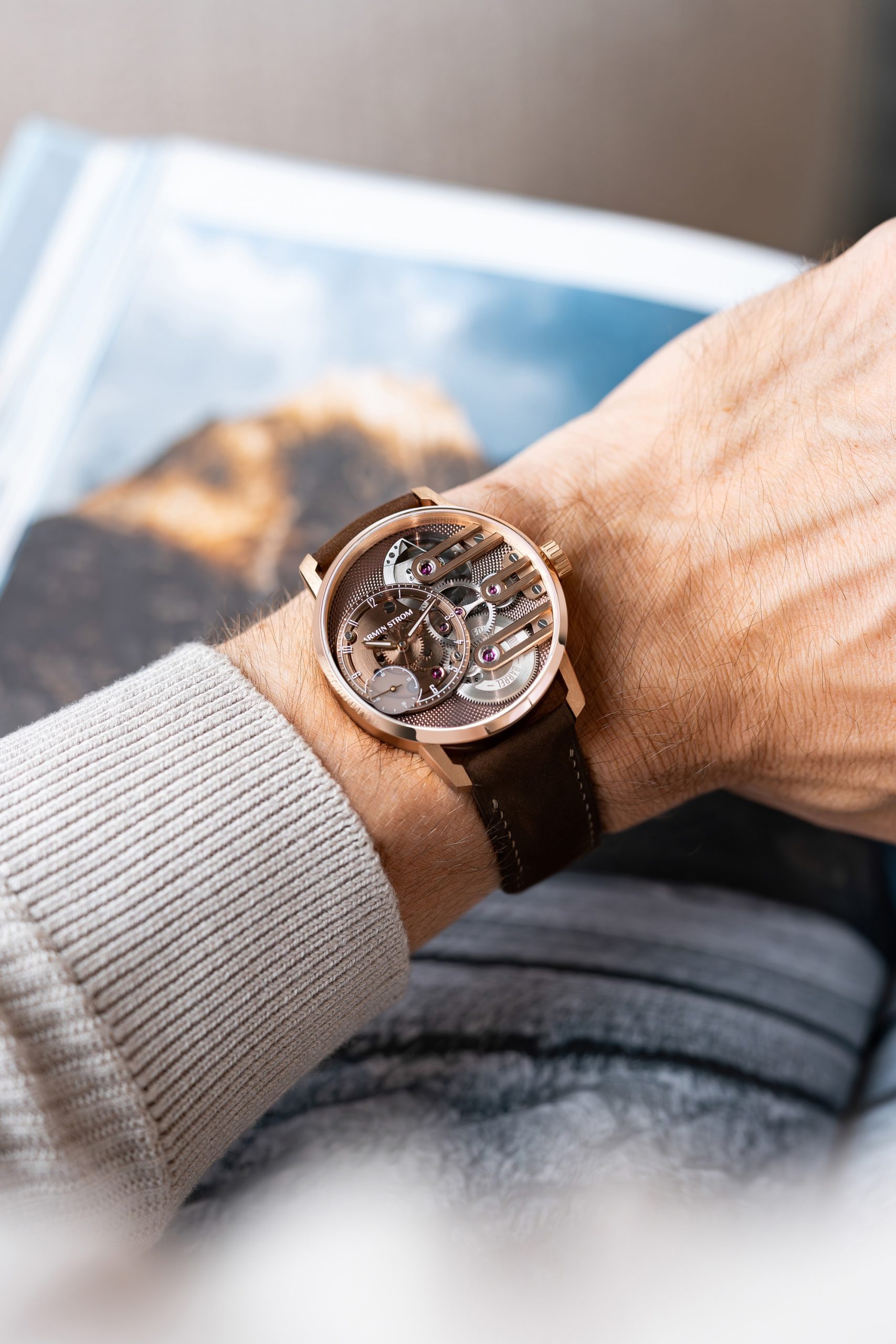 Armin Strom Gravity Equal Force Ultimate Sapphire Rose Gold