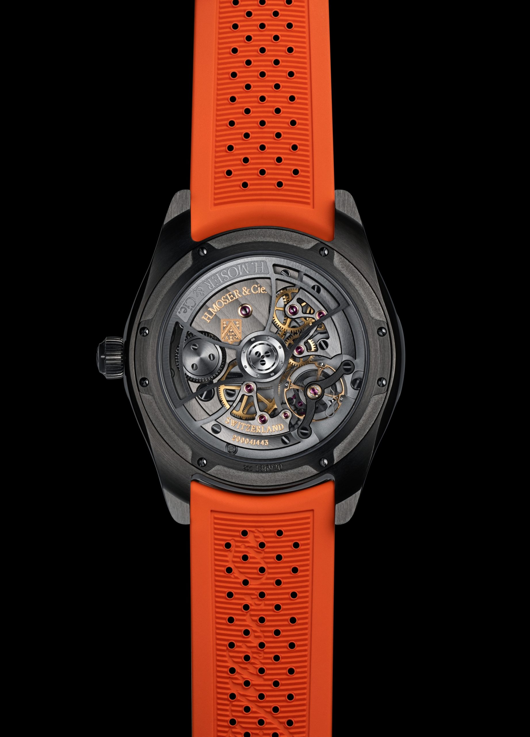 H. Moser &amp; Cie Pioneer Centre Seconds Spiced Aqua