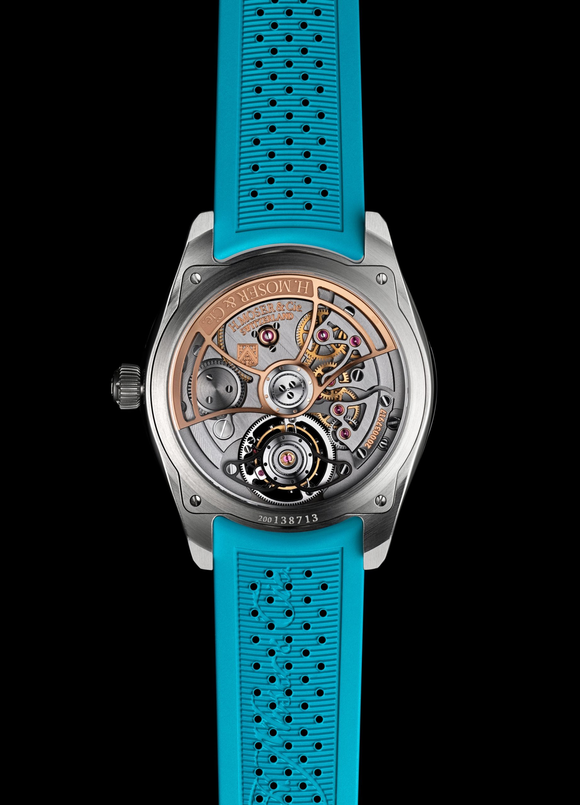 H. Moser &amp; Cie Pioneer Tourbillon Spiced Aqua