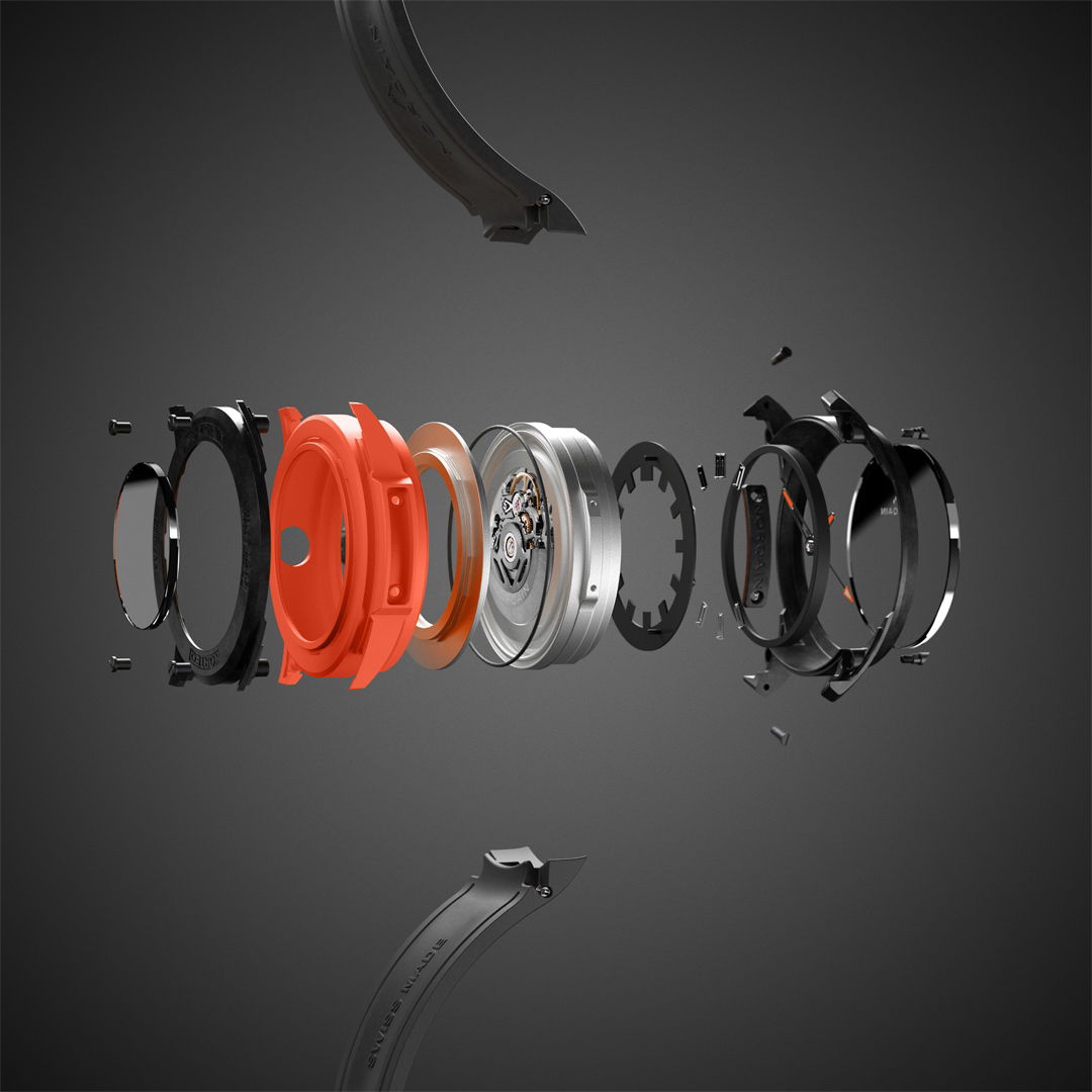 NORQAIN Wild One Skeleton 42 Coral