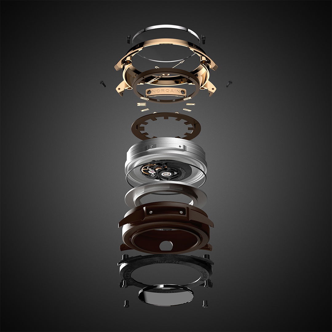 NORQAIN Wild One Skeleton 42 Gold