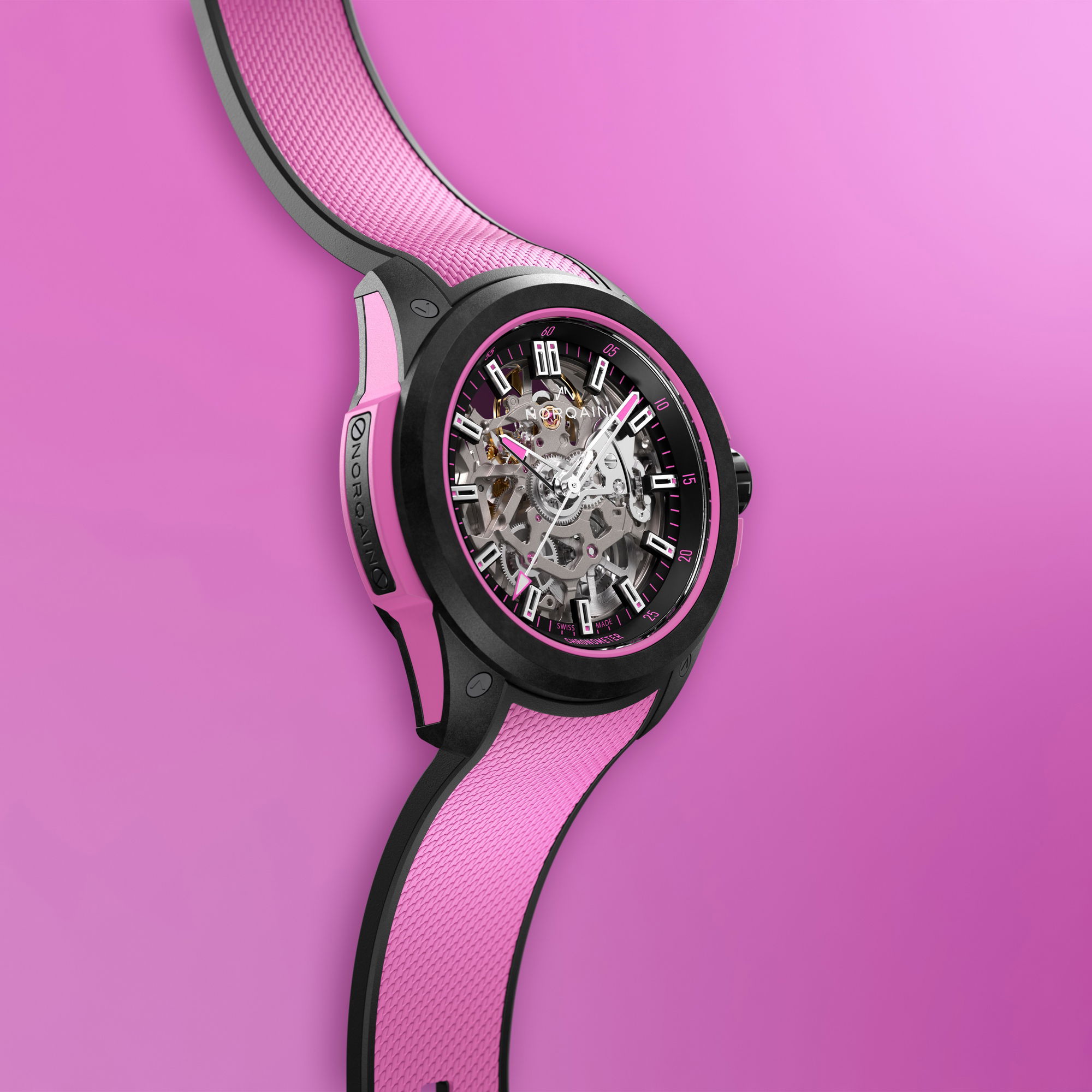 NORQAIN Wild One Skeleton 39 Hyper Pink