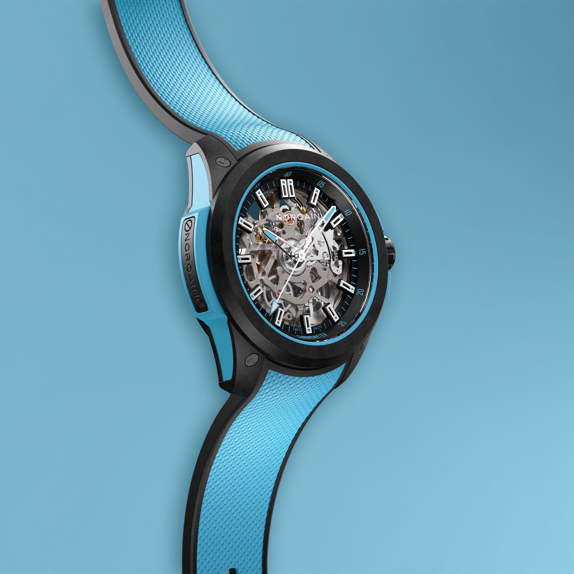 NORQAIN Wild One Skeleton 39 Sky Blue