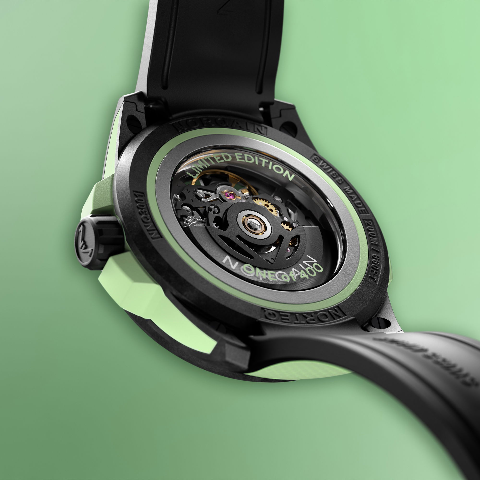 ノル NEVEREST Night Sight 40mm | NORQAIN Swiss Made Watches - NORQAIN