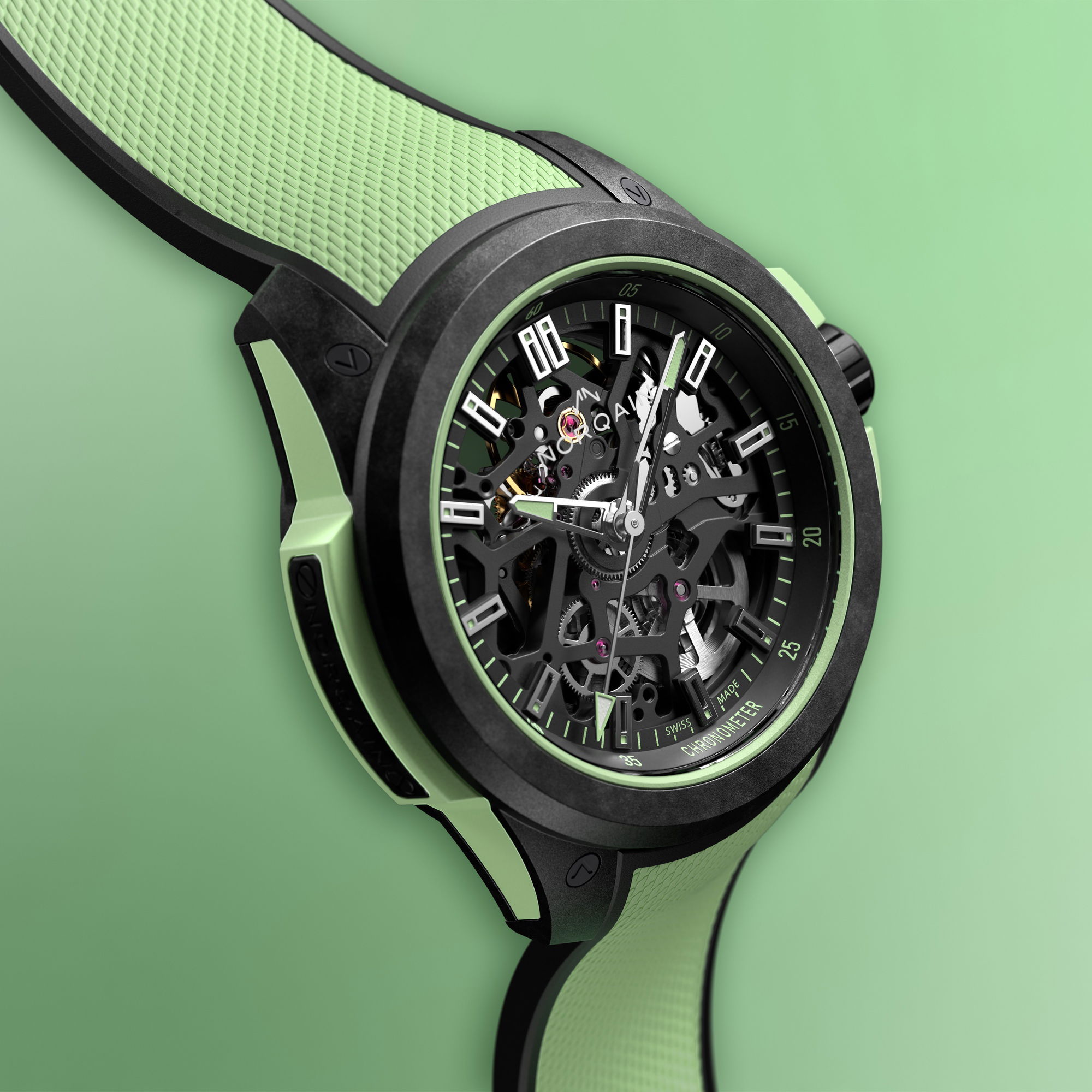 NORQAIN Wild One Skeleton 39 Limited Edition Mint – The