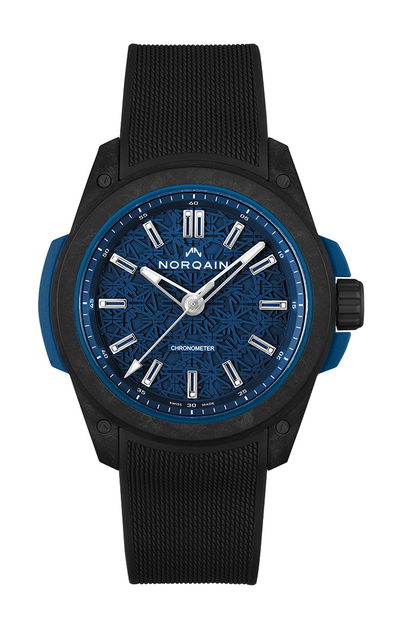 Ｎorganic NORQAIN Independence Skeleton 40 Black DLC – The Watch Pages
