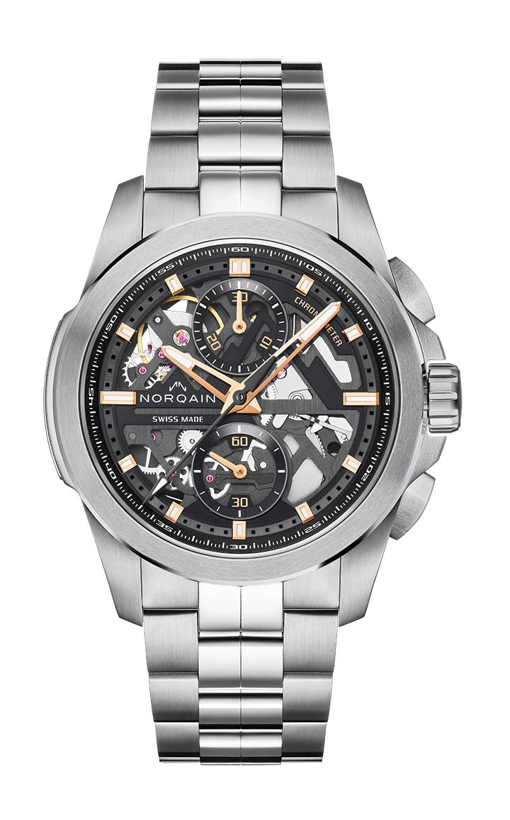 NORQAIN Independence Skeleton Chrono 42