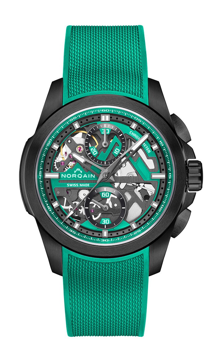 NORQAIN Independence Skeleton Chrono 42 – NN3200SC/B323