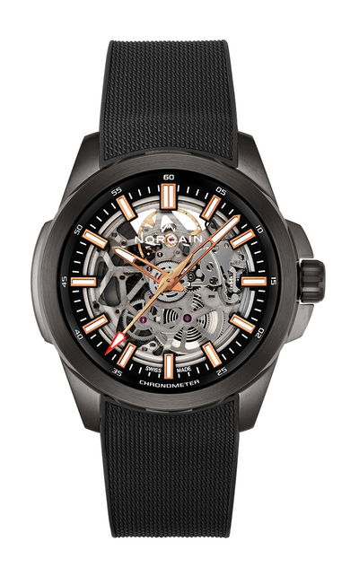NORQAIN Independence Skeleton 40 Black DLC – The Watch Pages