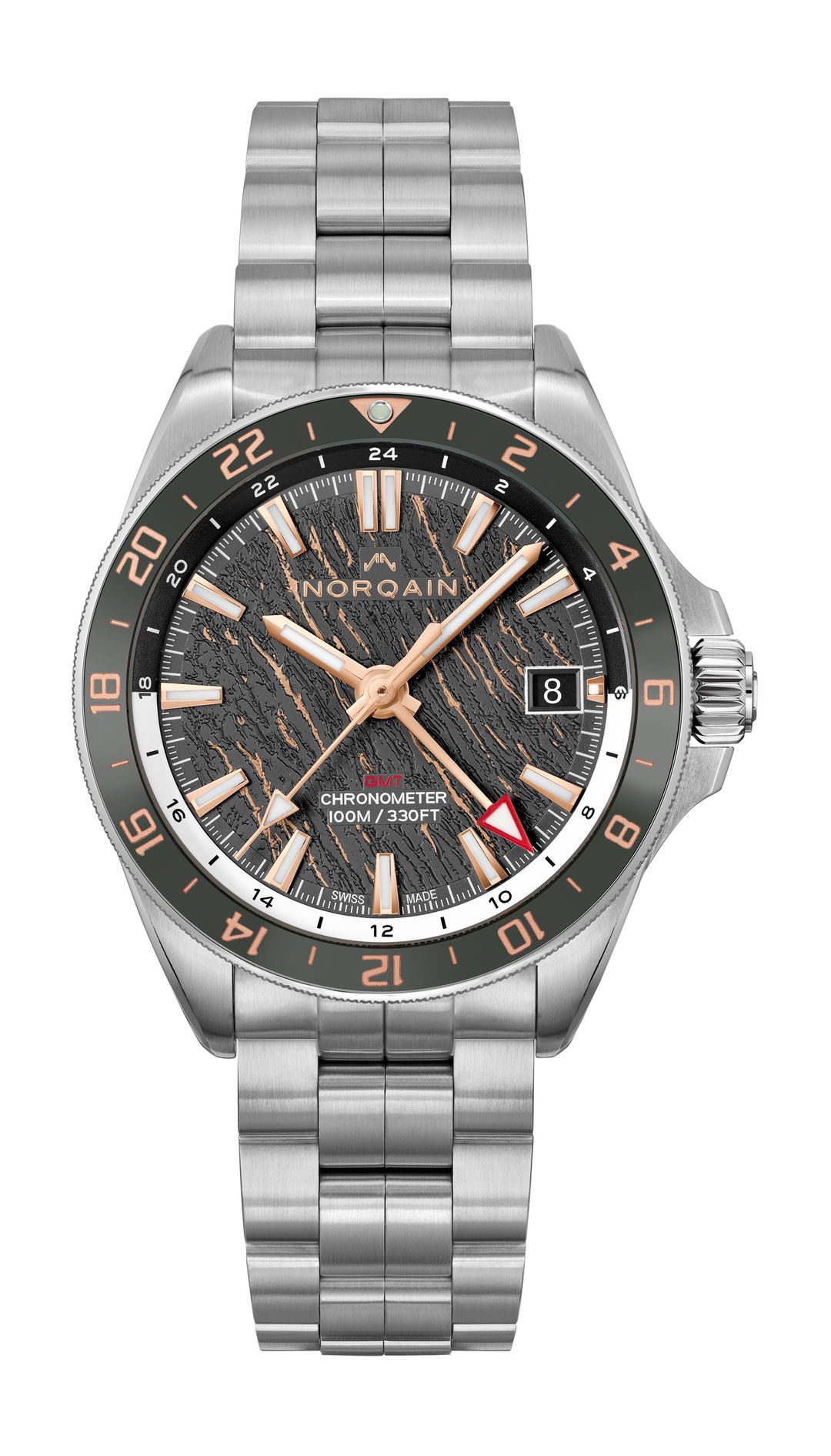 s*s様 gadid anoniem NEREM NORQAIN Neverest GMT Glacier 41 – NN1100SC3CG/G113 – $4,790
