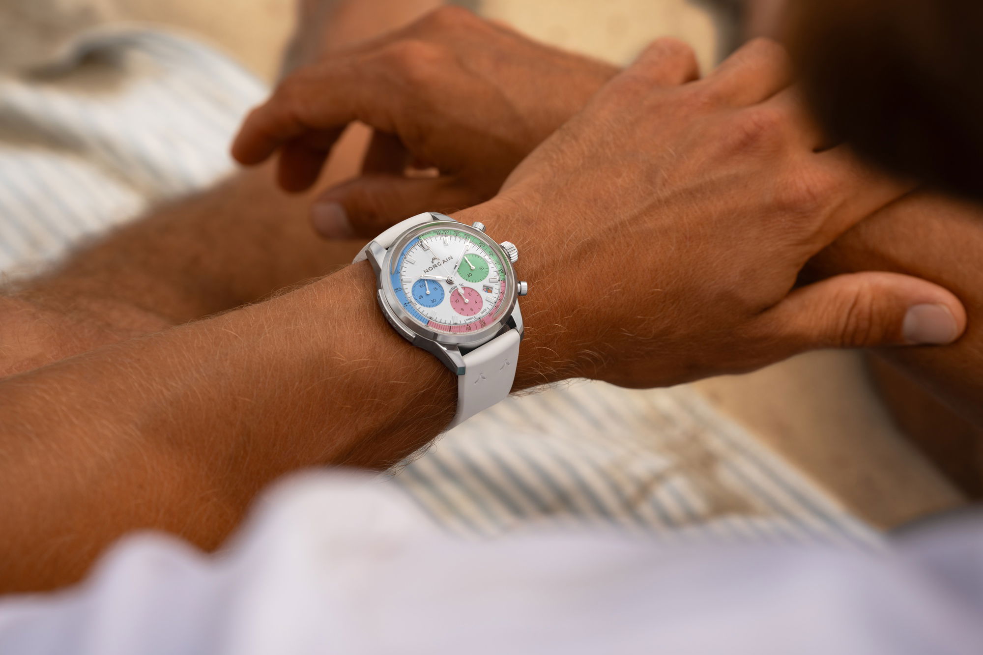 IENA - niconico❄️ Summer On The Wrist: The Norqain Freedom 60 Chrono 40mm