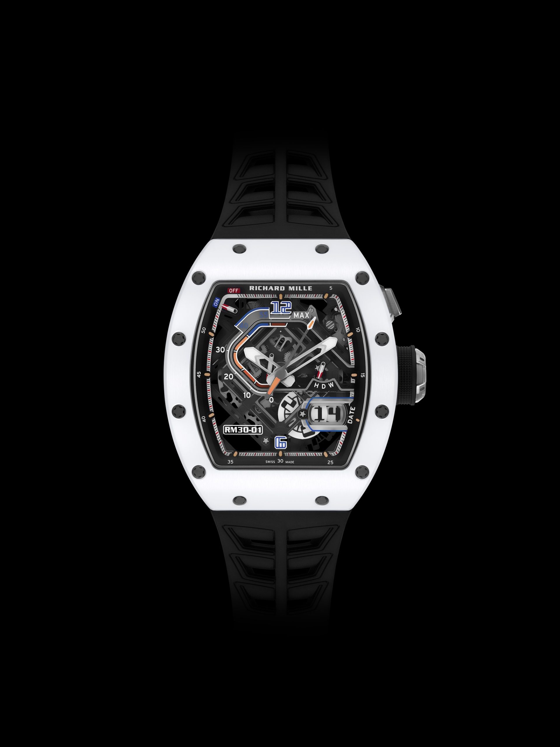 Richard Mille RM 30-01 Automatic Winding with Declutchable Rotor White Ceramic