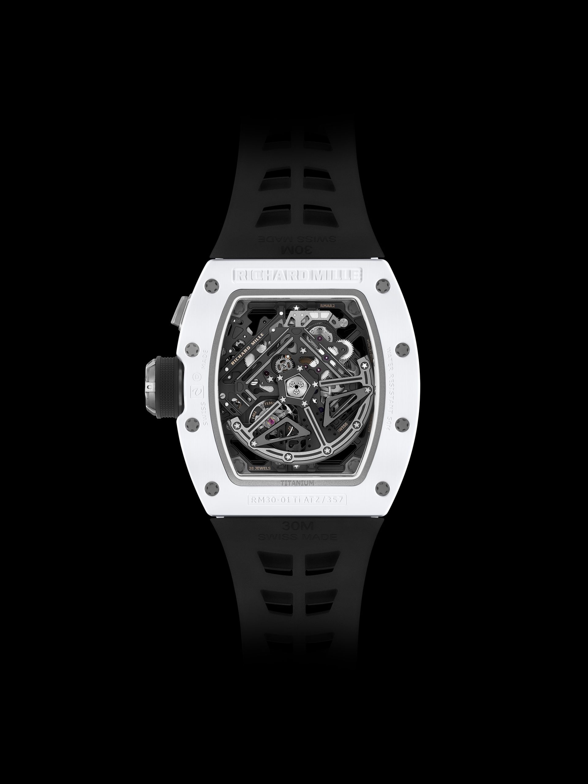 Richard Mille RM 30-01 Automatic Winding with Declutchable Rotor White Ceramic