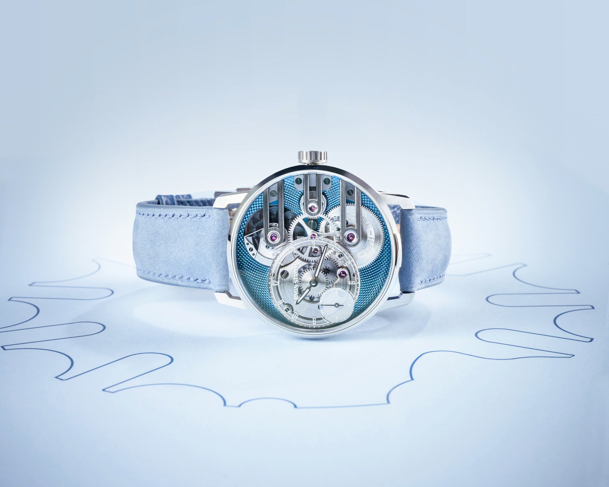 Armin Strom Gravity Equal Force Ultimate Sapphire Blue