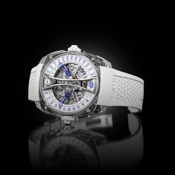 Cyrus Klepcys Vertical Skeleton Tourbillon Sapphire Blue