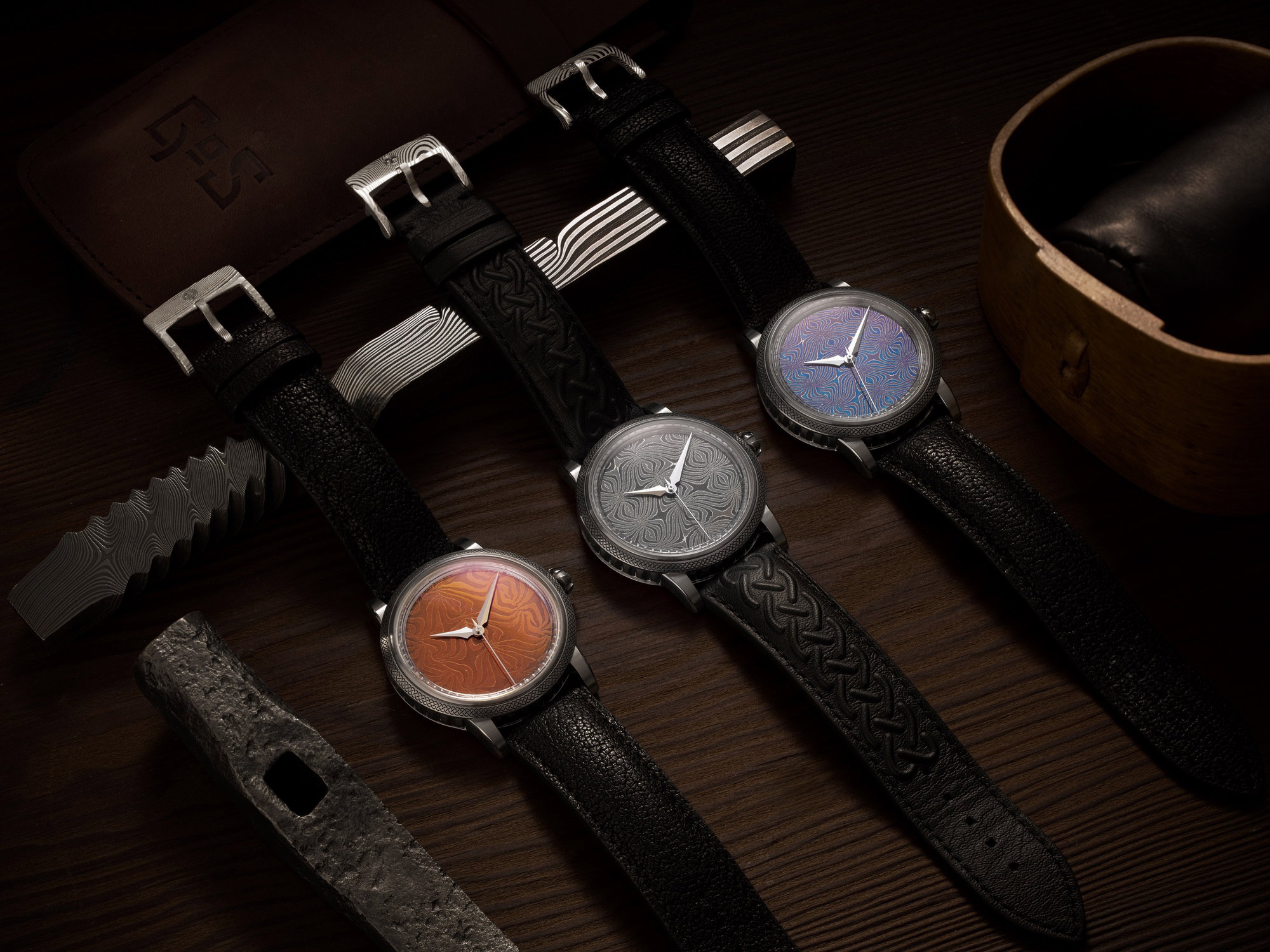 GoS Watches Fullerö Sword Midnight Blue