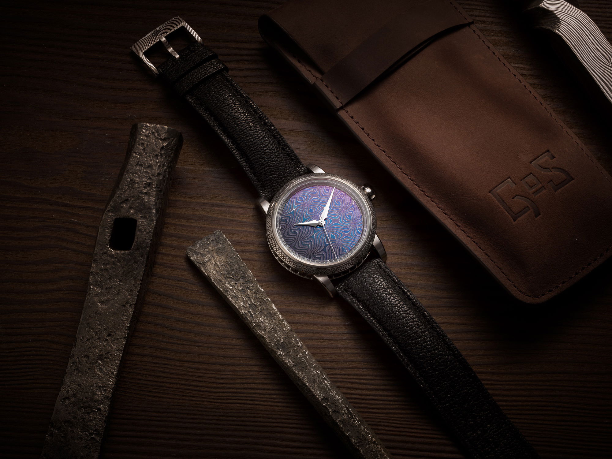 GoS Watches Fullerö Sword Midnight Blue