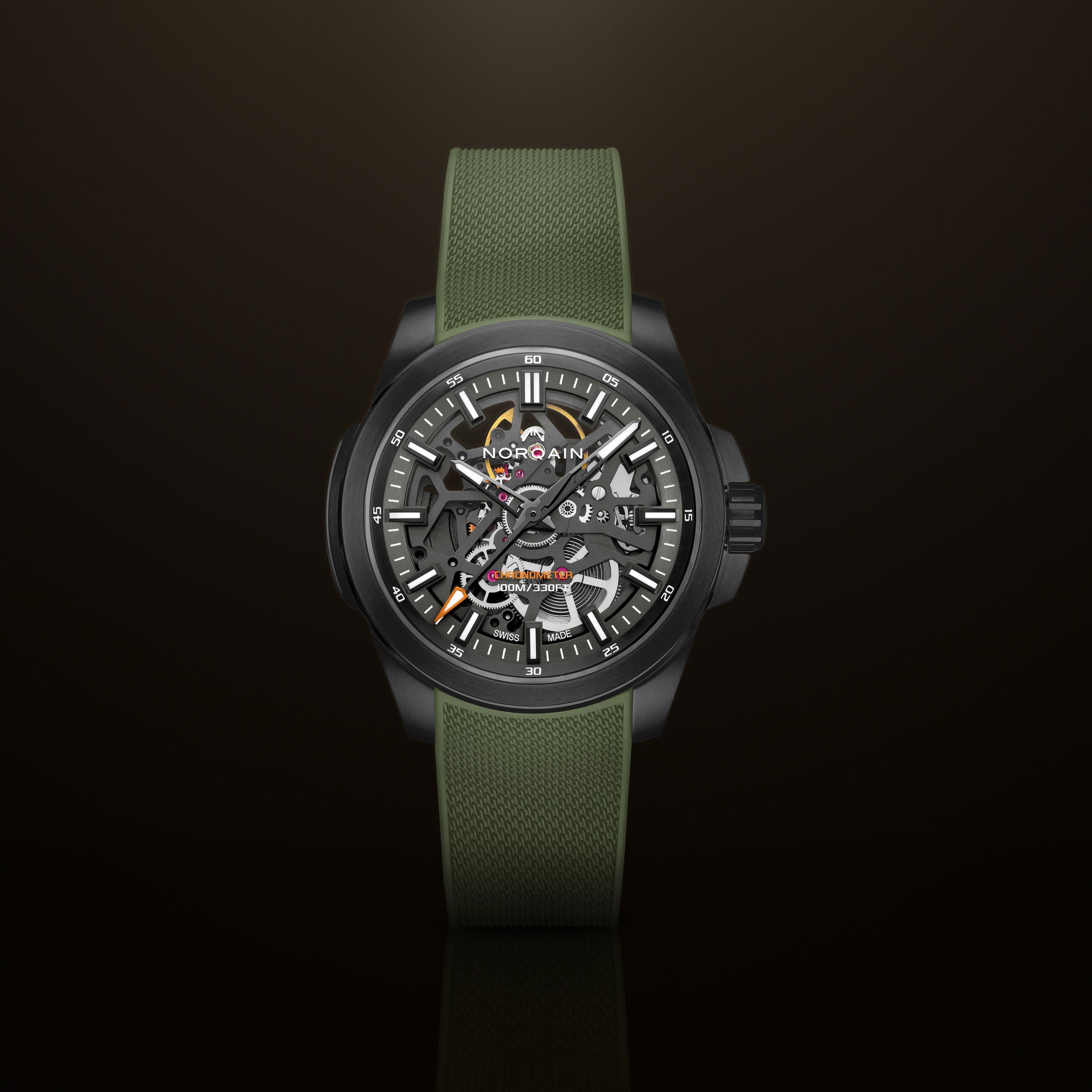 NORQAIN Independence Skeleton 40 Black DLC – The Watch Pages
