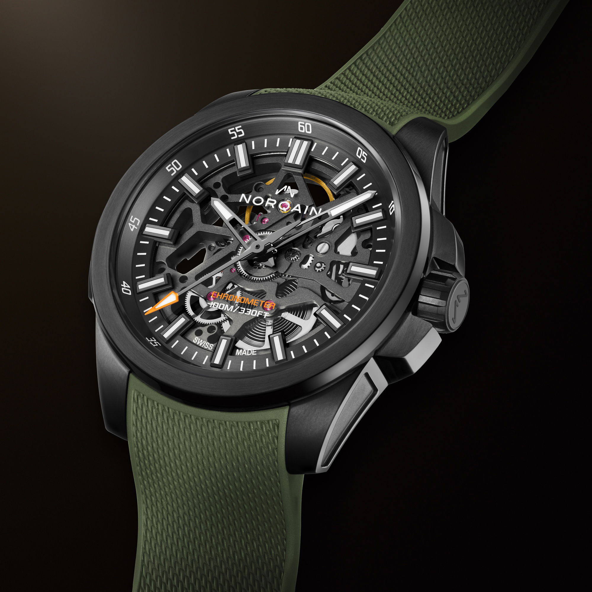 NORQAIN Independence Skeleton 40 Black DLC – The Watch Pages