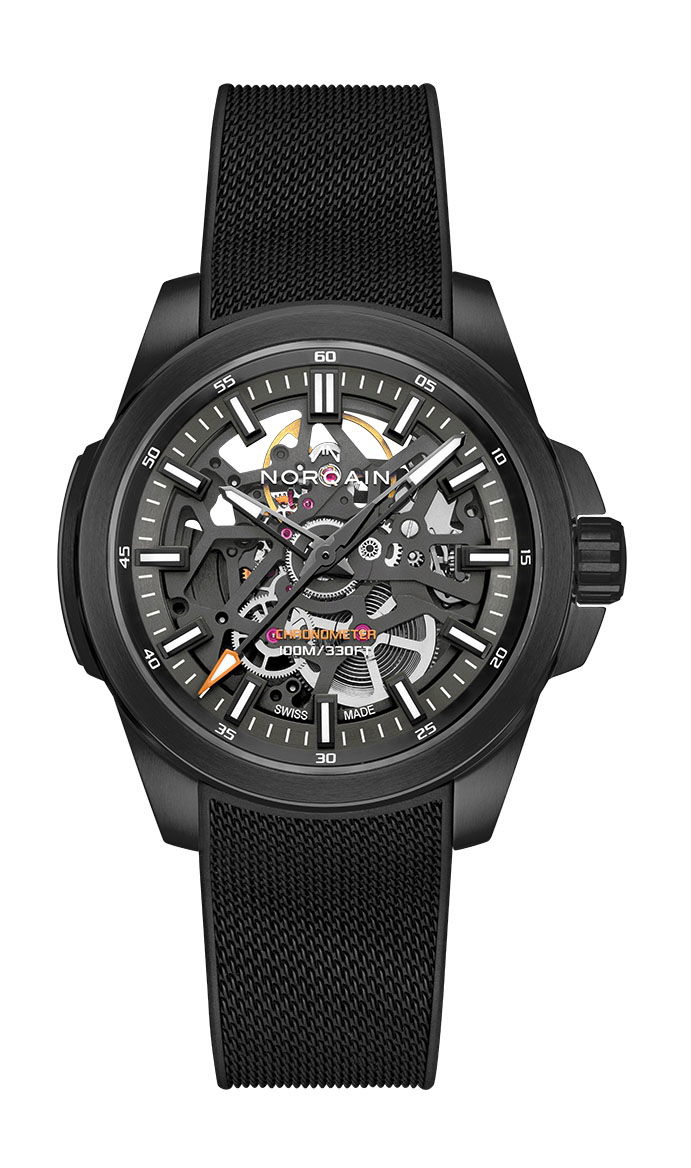 NORQAIN Independence Skeleton 40 Black DLC – The Watch Pages
