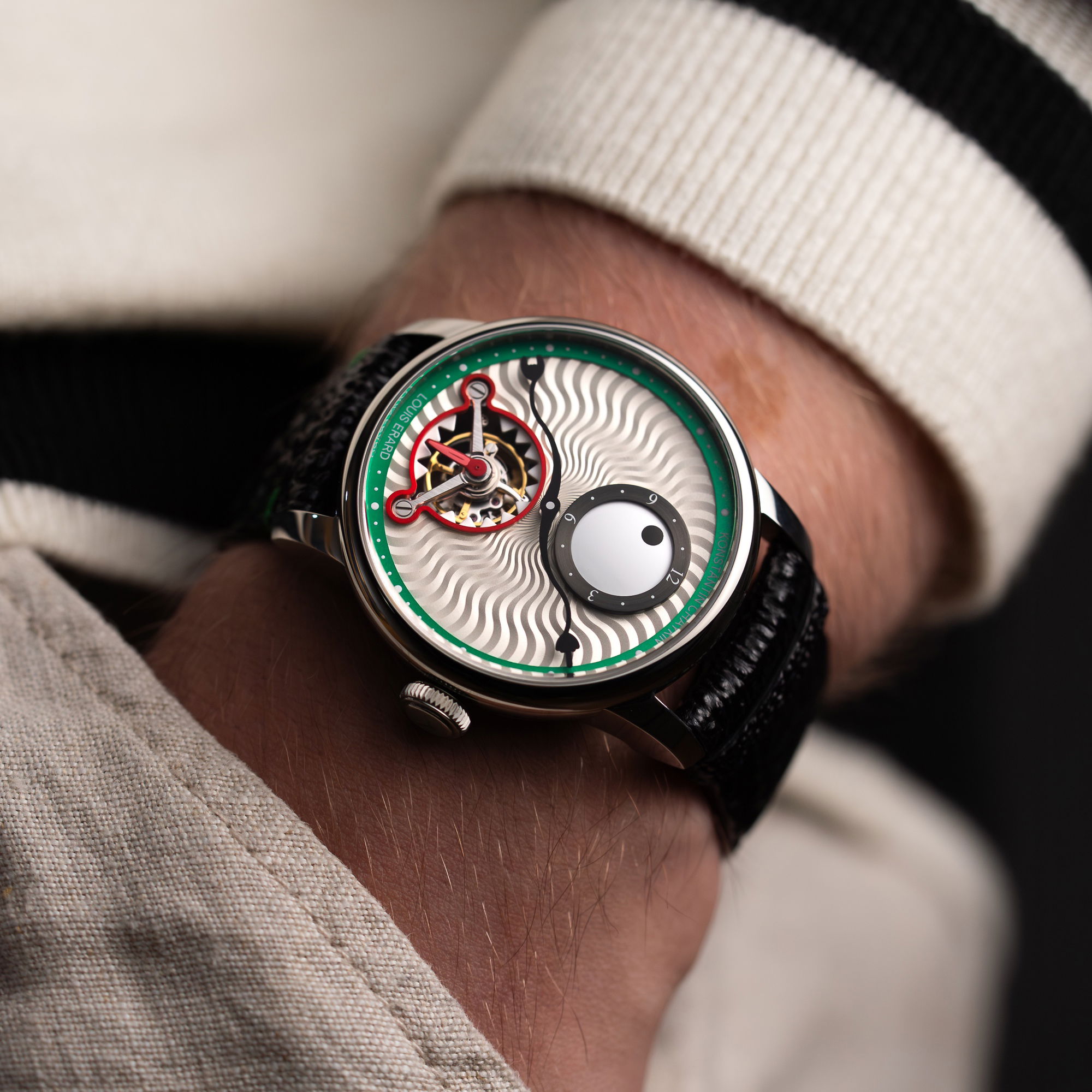 時計 Yadorigi Time Louis Erard Time Eater Tourbillon Louis Erard X Konstantin