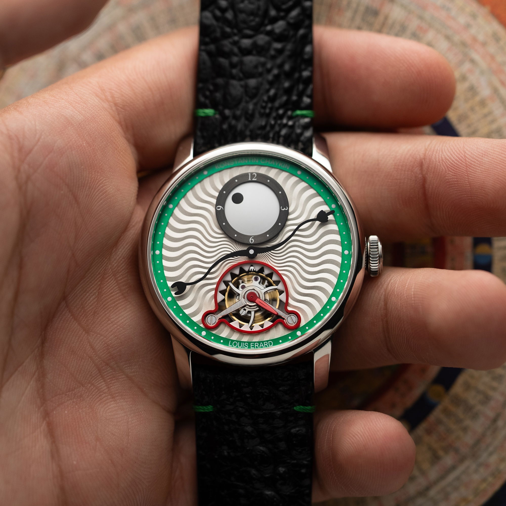 【GWセール〜5/4まで】François Louis FLリガチャー Louis Erard Time Eater Tourbillon Louis Erard X Konstantin