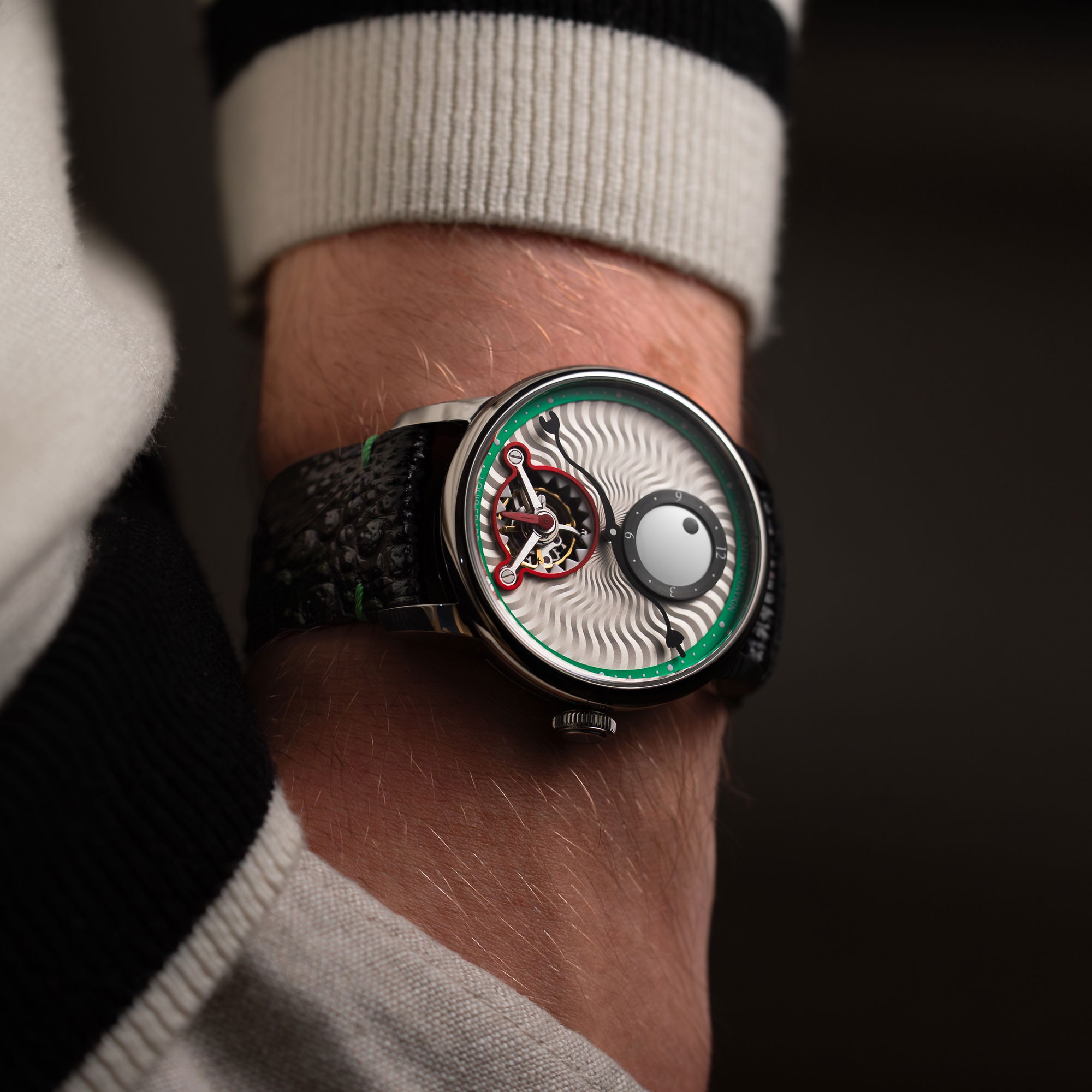 時計 Yadorigi Time Louis Erard Time Eater Tourbillon Louis Erard X Konstantin