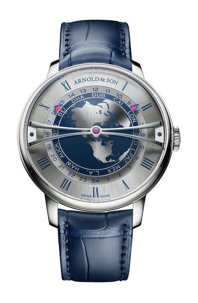 Arnold & Son Nebula 41.5 Steel Blue – The Watch Pages