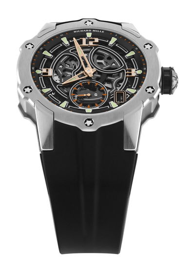 Richard Mille RM016用 ベルトブラッククロコ Richard Mille Straps - Croco Black – Liger Straps
